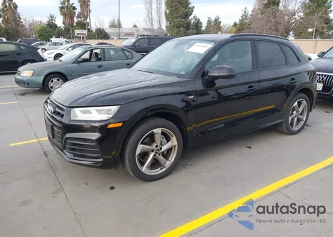 2020 Audi Q5 Titanium Premium Plus 45 Tfsi Quattro S Tronic z USA, uszkodzony, nr VIN WA1ENAFY5L2076200